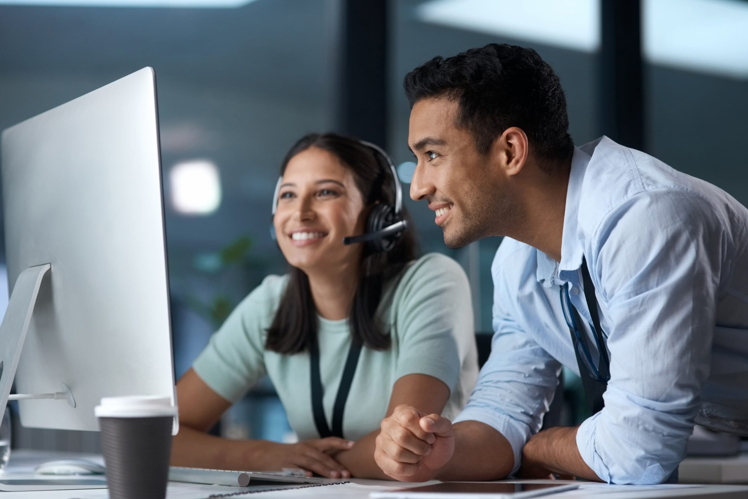 Shot of a young man and woman using a computer whi 2023 11 27 05 11 42 utc (1)